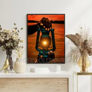 Let There Be Light Photo Frame
