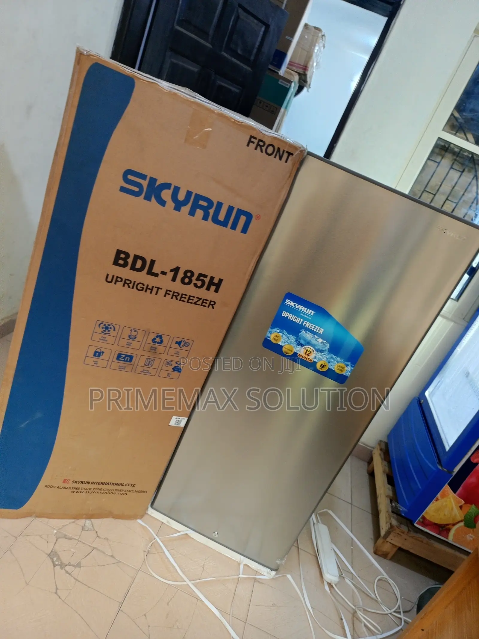 185l Skyrun BDL-185h Vertical Freezer – Durable Space-Saving