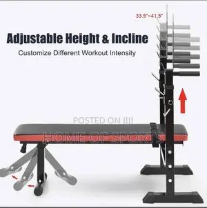 Bench Foldable Adjustable Weight Bench