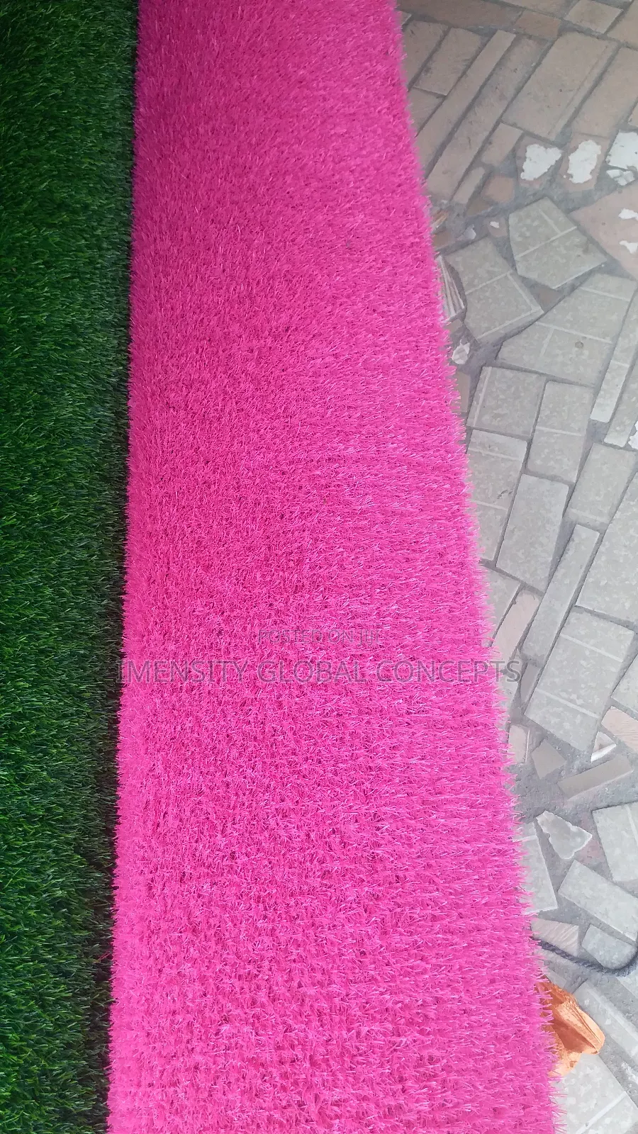 Pink Artificial Grass 25mm