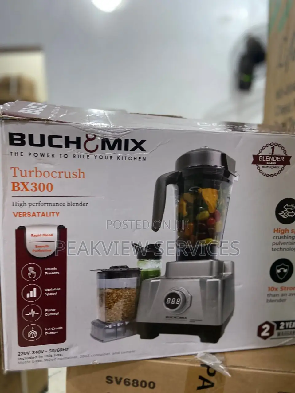 Buchymix Bx300 Turbocrush Blending Machine
