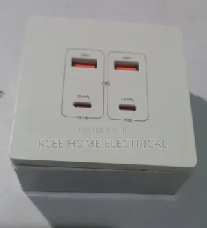 Usb + Type-C Data Port Wall Socket – Fast Charging Wall Outlet