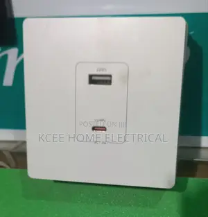 Usb + Type-C Data Port Wall Socket – Fast Charging Wall Outlet