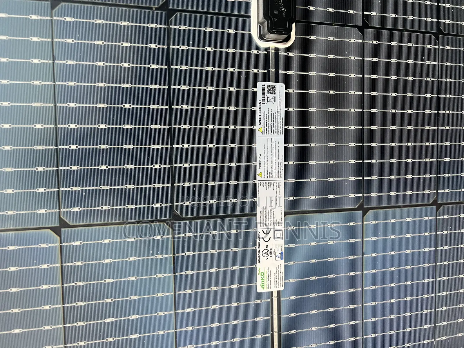 Jinko 600w Bifacial Solar Panel