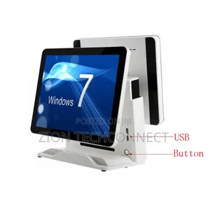 All In One Touchscreen Pos Machine With Double Screen