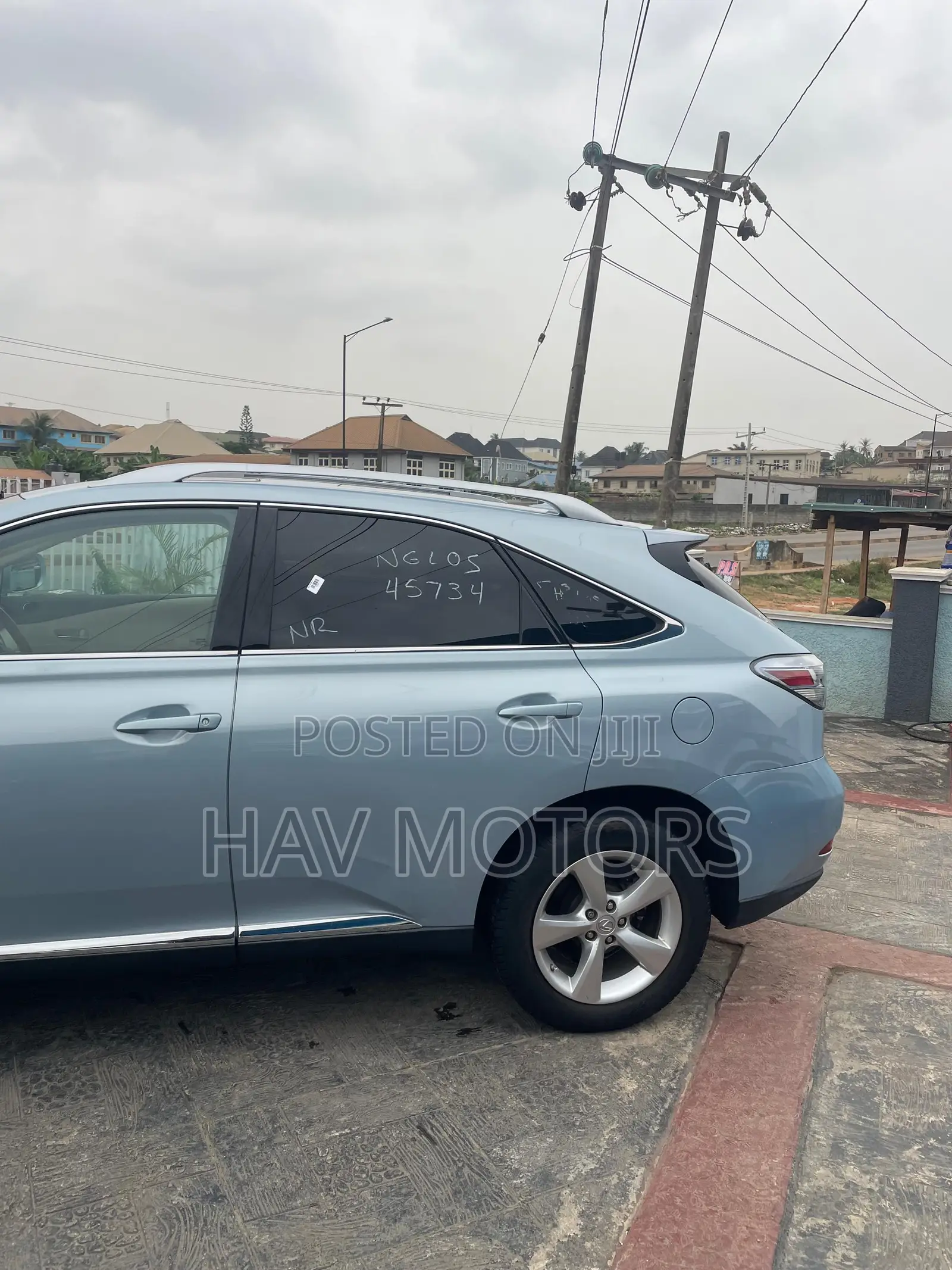 Lexus RX 350 2011 Blue