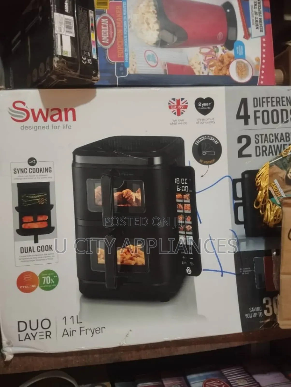 Swan Duo 11l Digital Airfryer