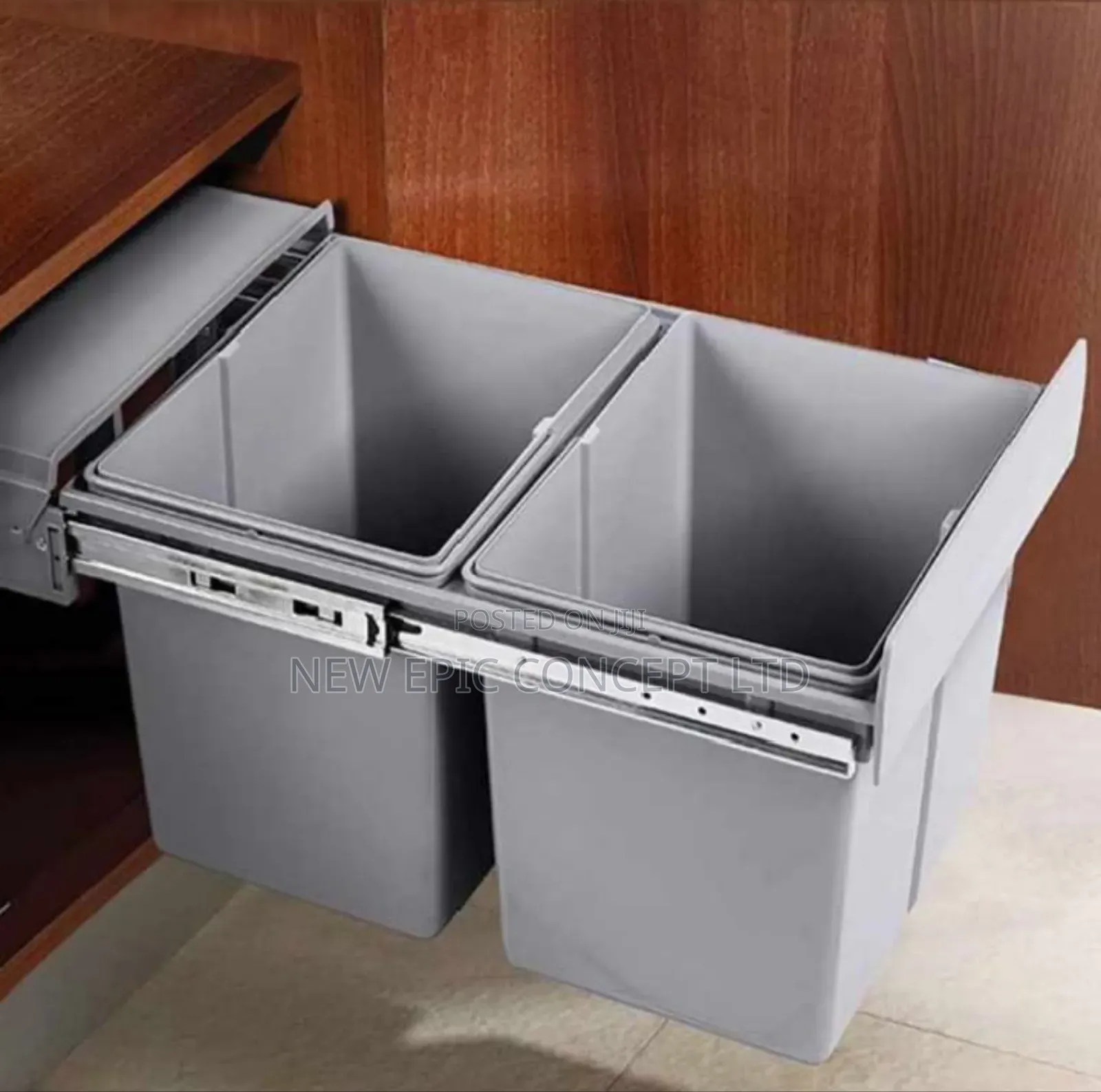 Cabinet Dustbin  Two In One