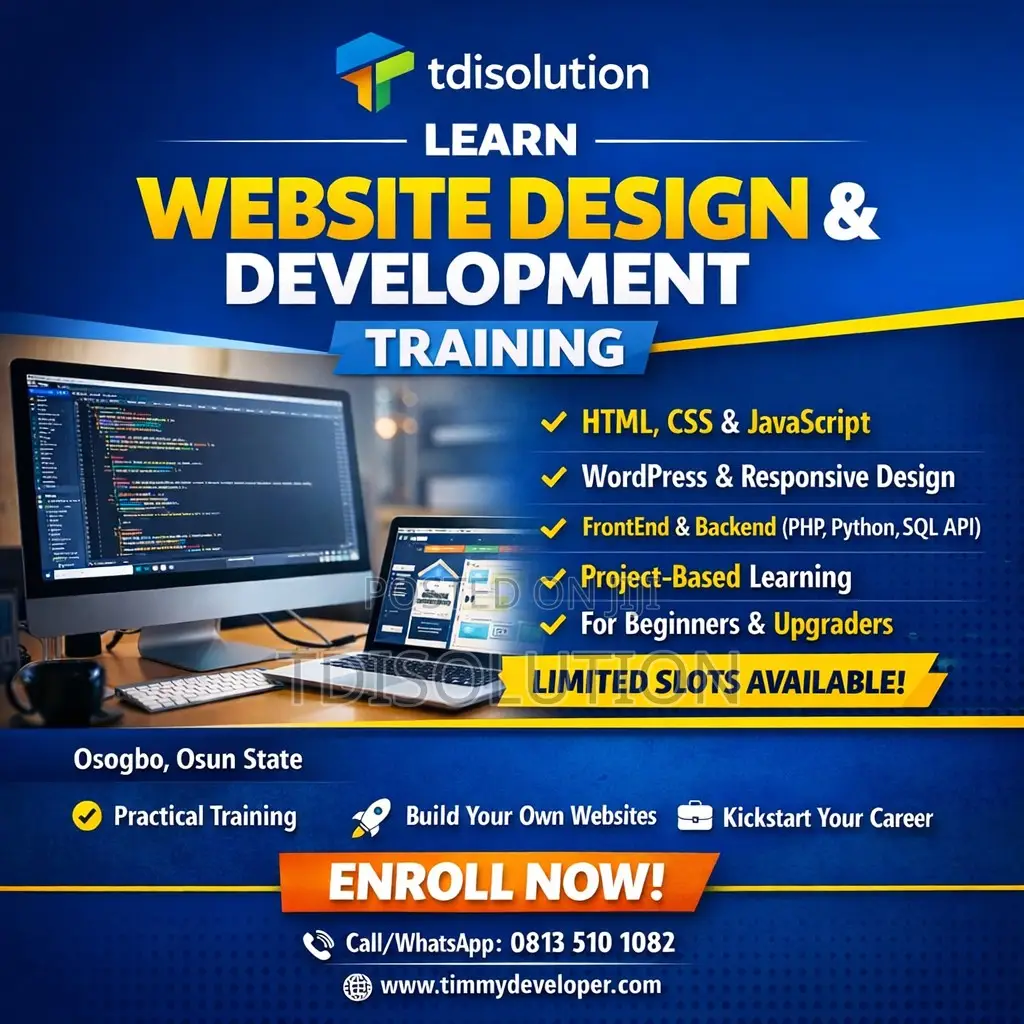 Website Traininglearn Website Design Development -Hands-on Code