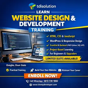 Website Traininglearn Website Design Development -Hands-on Code