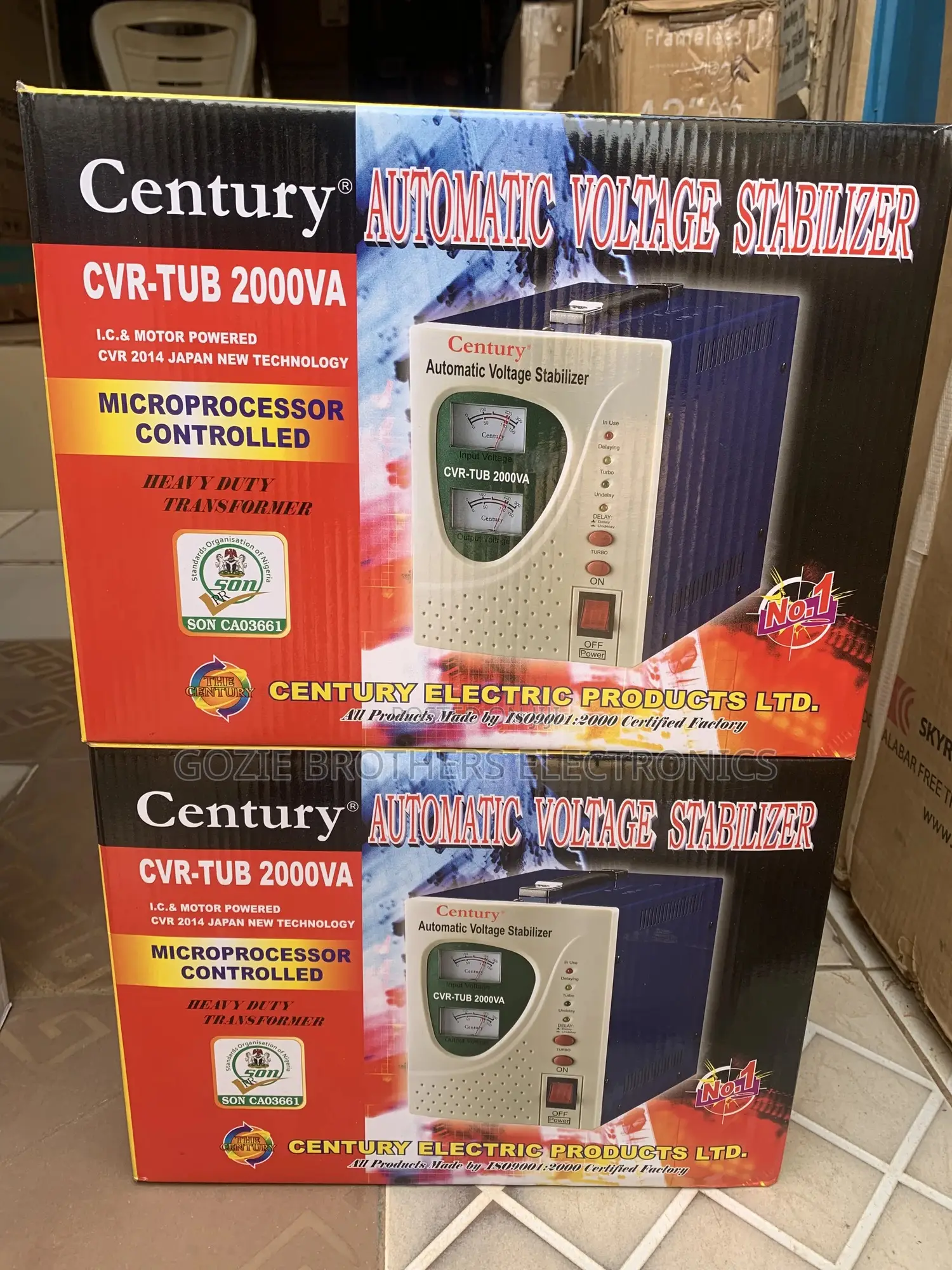 Century Automatic Voltage Stabilizer 2000 Kva