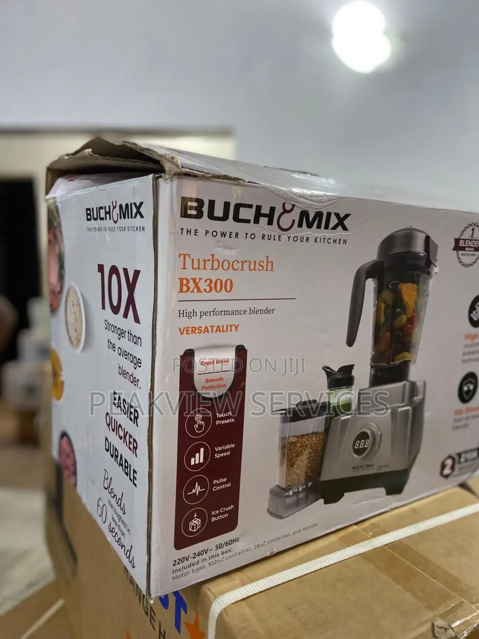 Turbocrush Bx300 Food Blending Device Buchymix