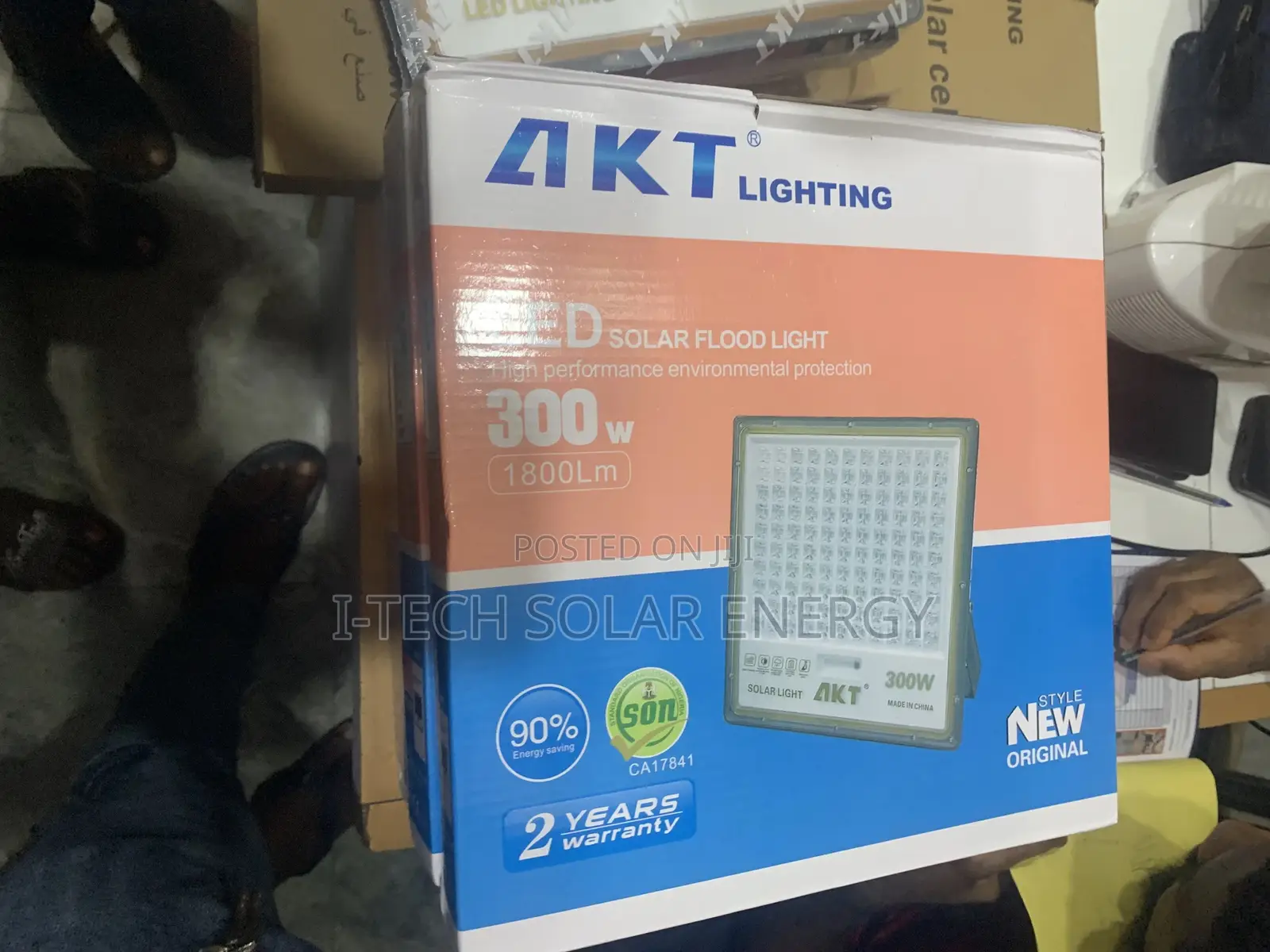Akt 300w Solar Flood Light