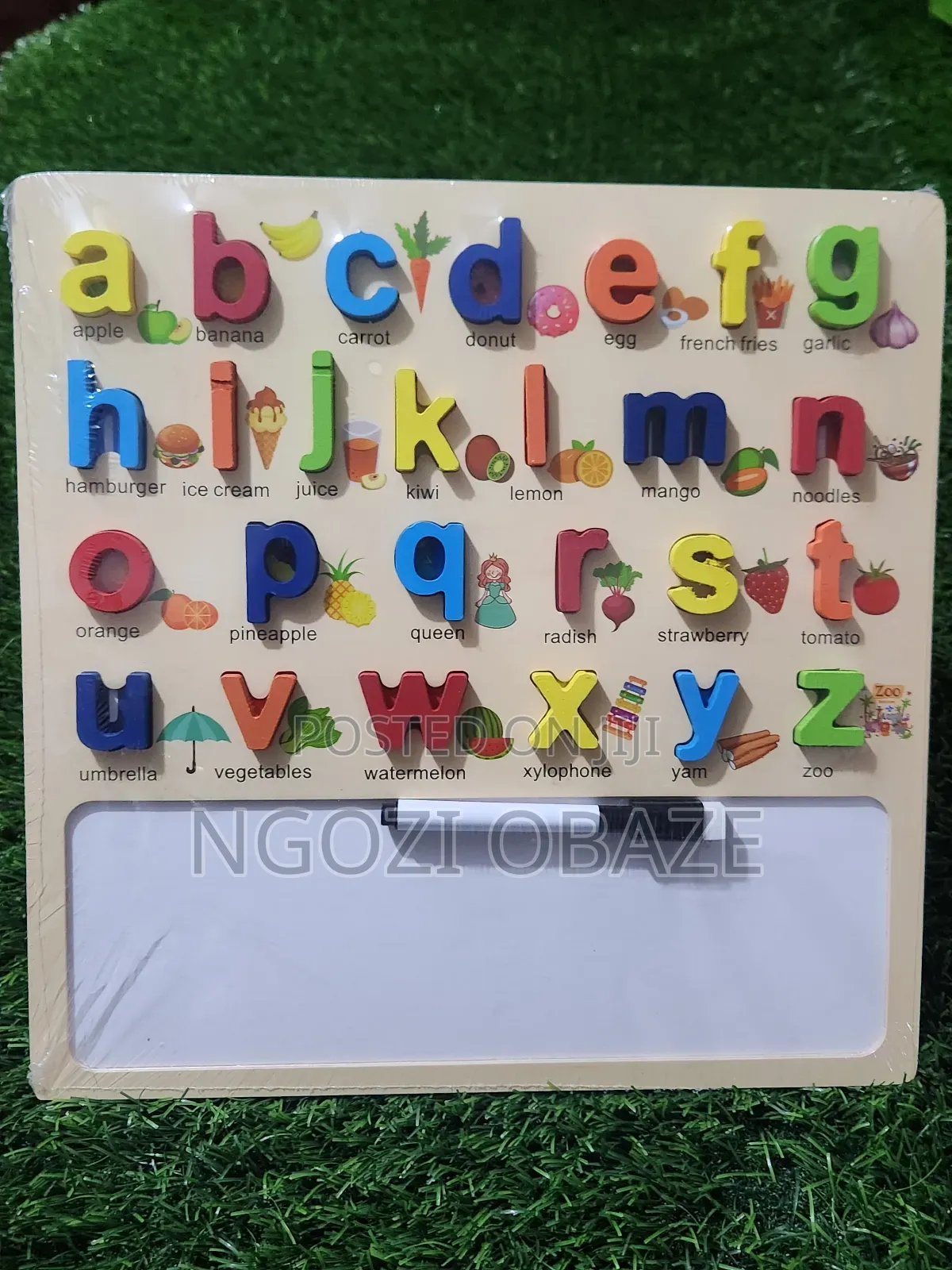 Educational Wooden Alphabet
