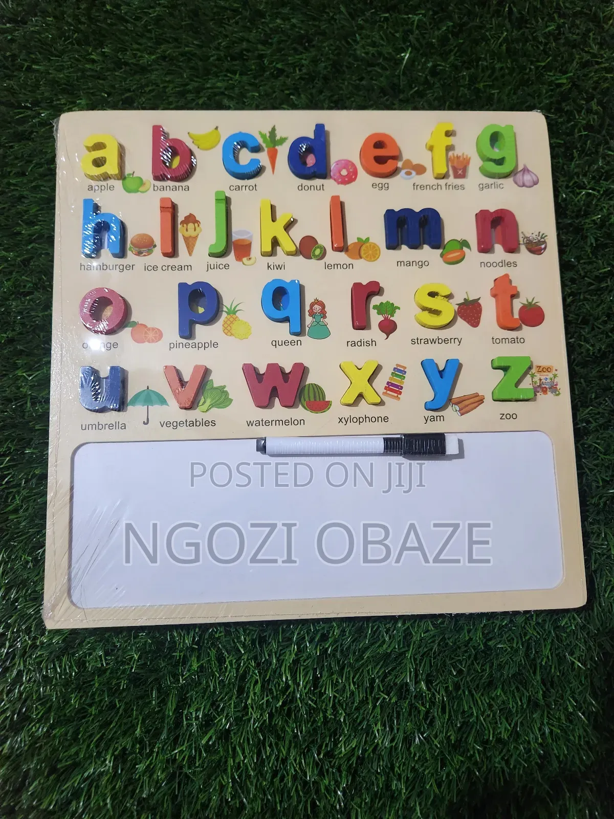 Educational Wooden Alphabet