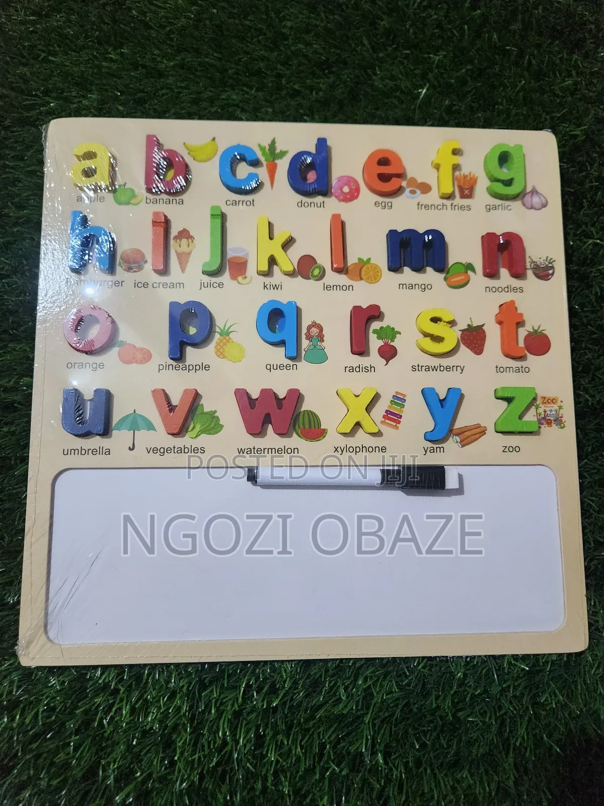 Educational Wooden Alphabet
