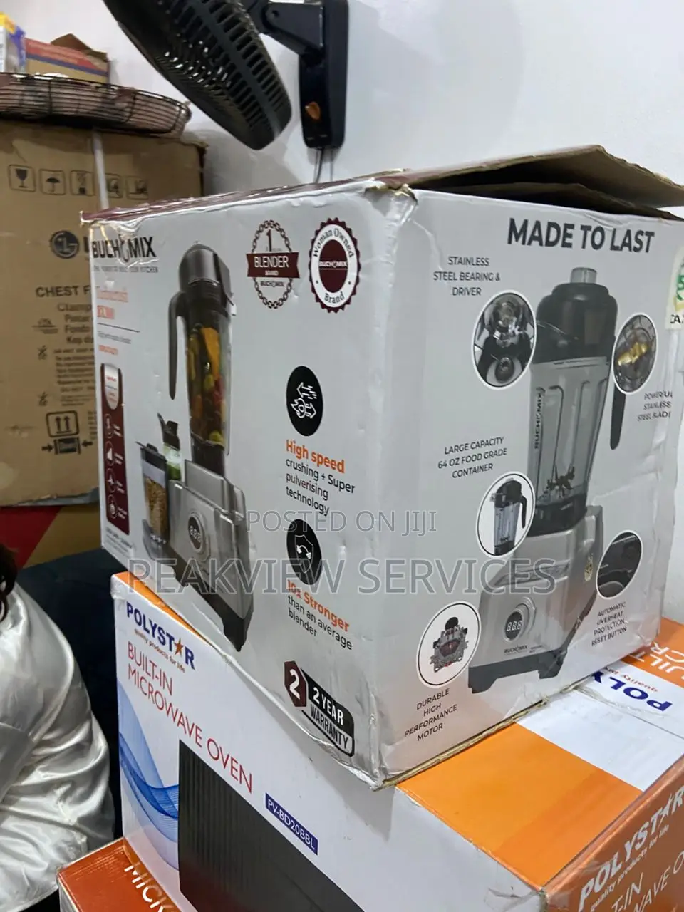 Bx300 Turbocrush Blending Unit Buchymix