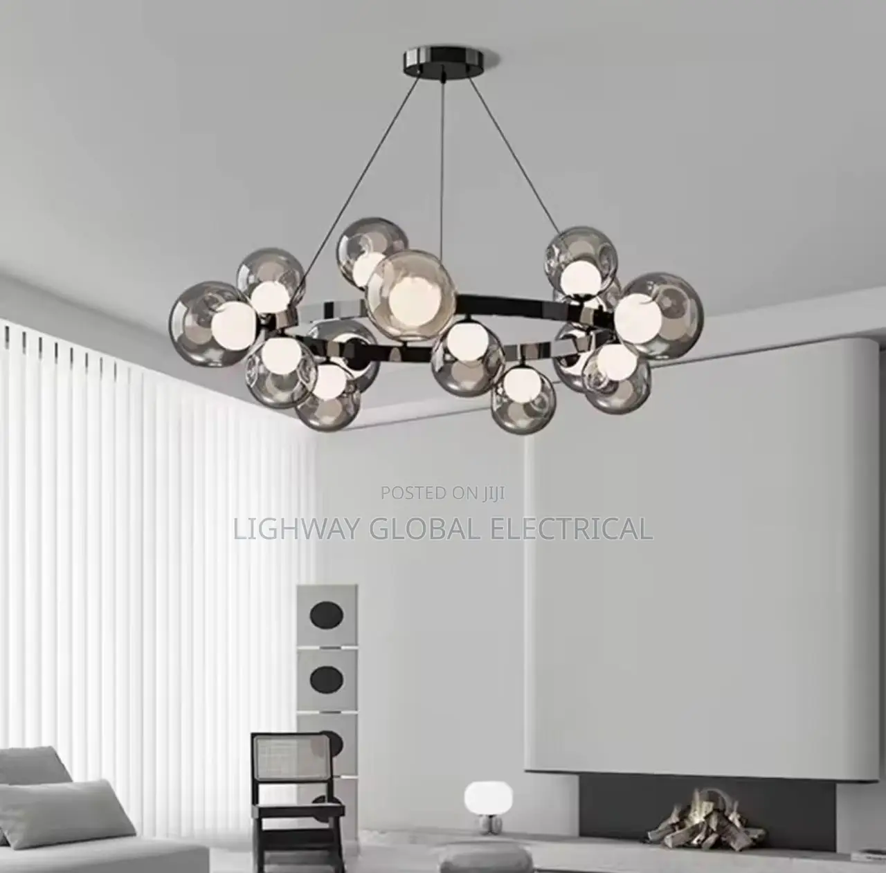 Modern Home Decor Glass Ball Chandelier