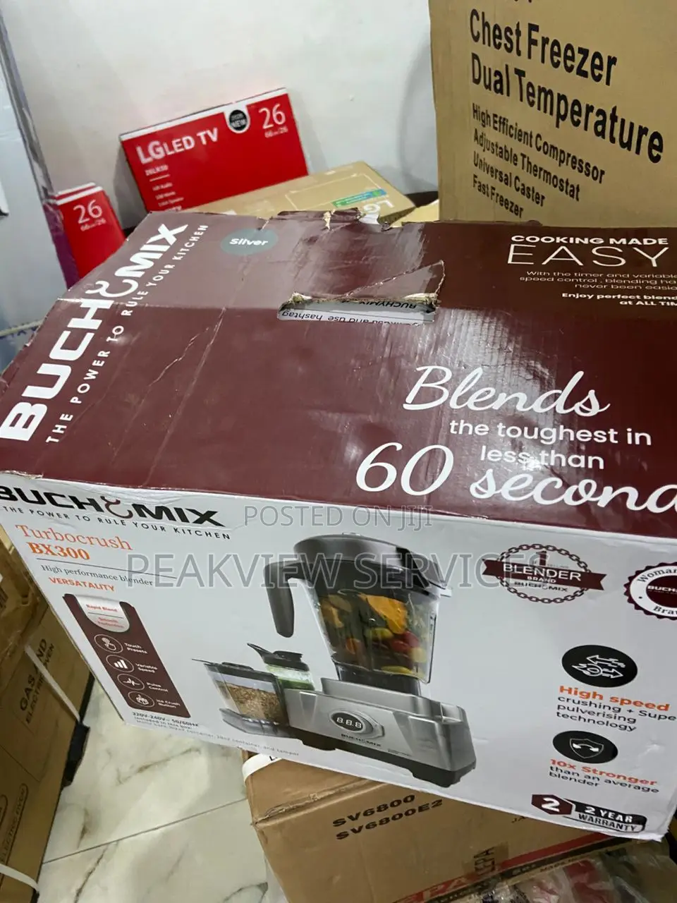 Buchymix Bx300 Turbocrush Food Processing Blender