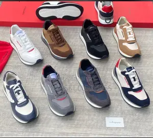 Original Salvatore Ferragamo Luxury Men’S Sneakers
