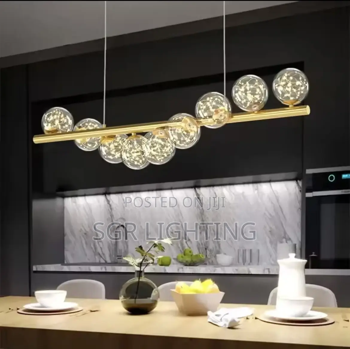 Modern Long Ceiling Chandelier