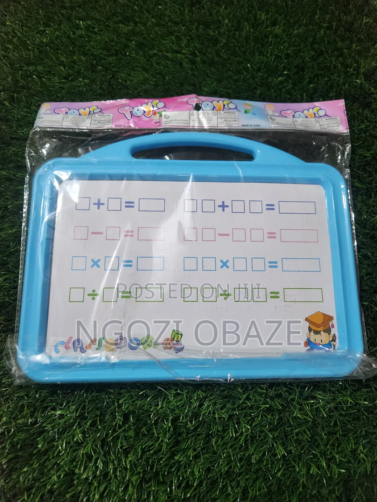 Magnetic Drawing Board With Alphabets