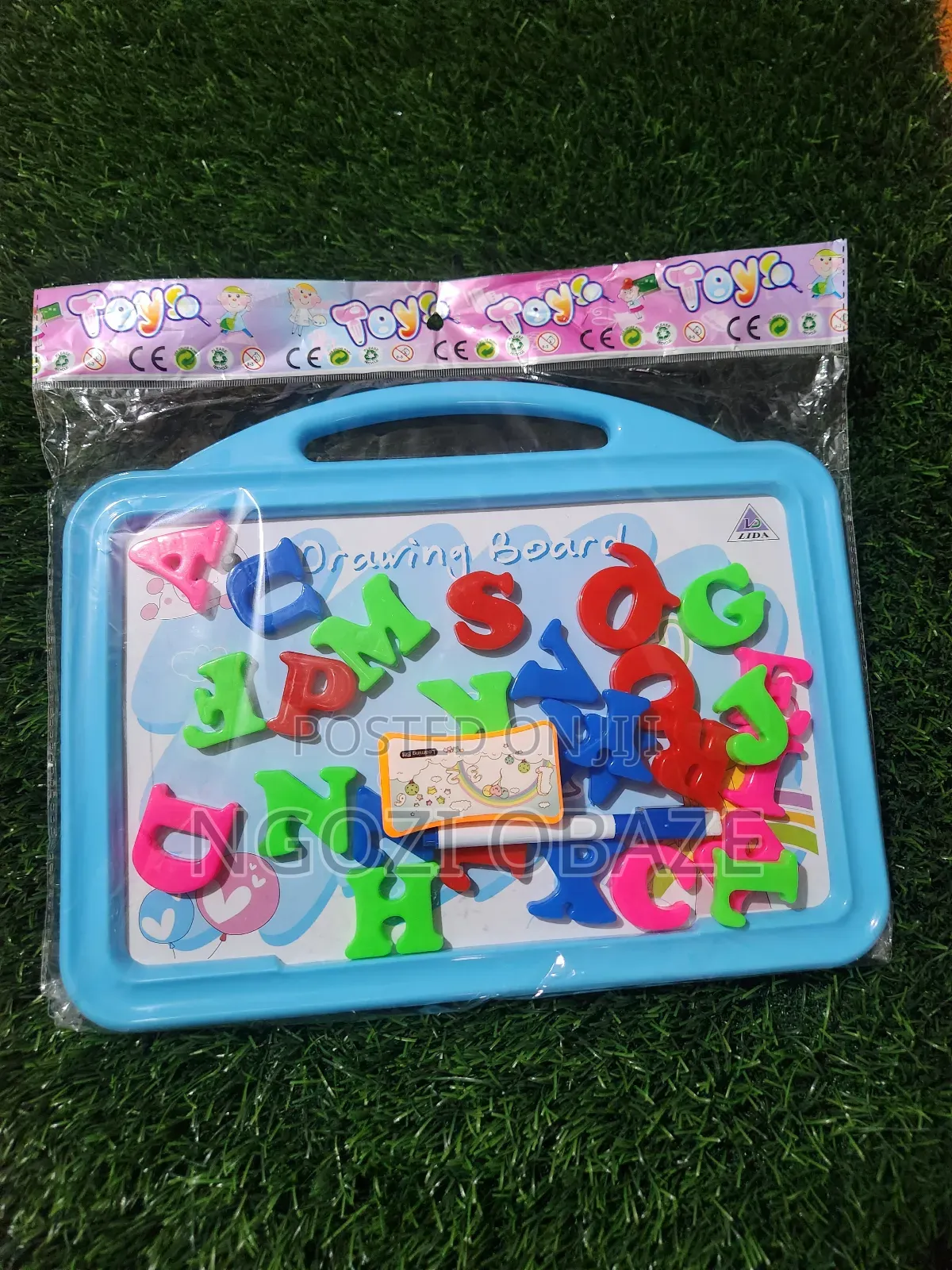 Magnetic Drawing Board With Alphabets