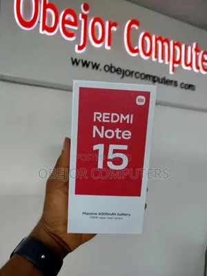 New Xiaomi Redmi Note 15 256 GB Red