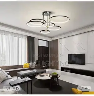 Luxury Ring Led Ceiling Lamp