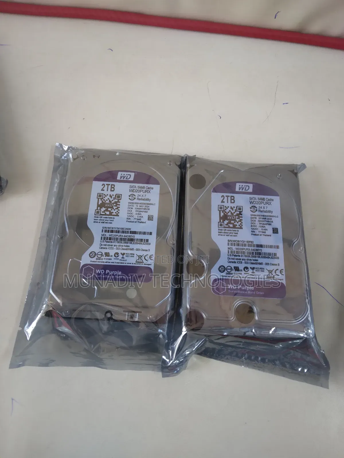 Wd Purple 2tb Surveillance Hard Drive
