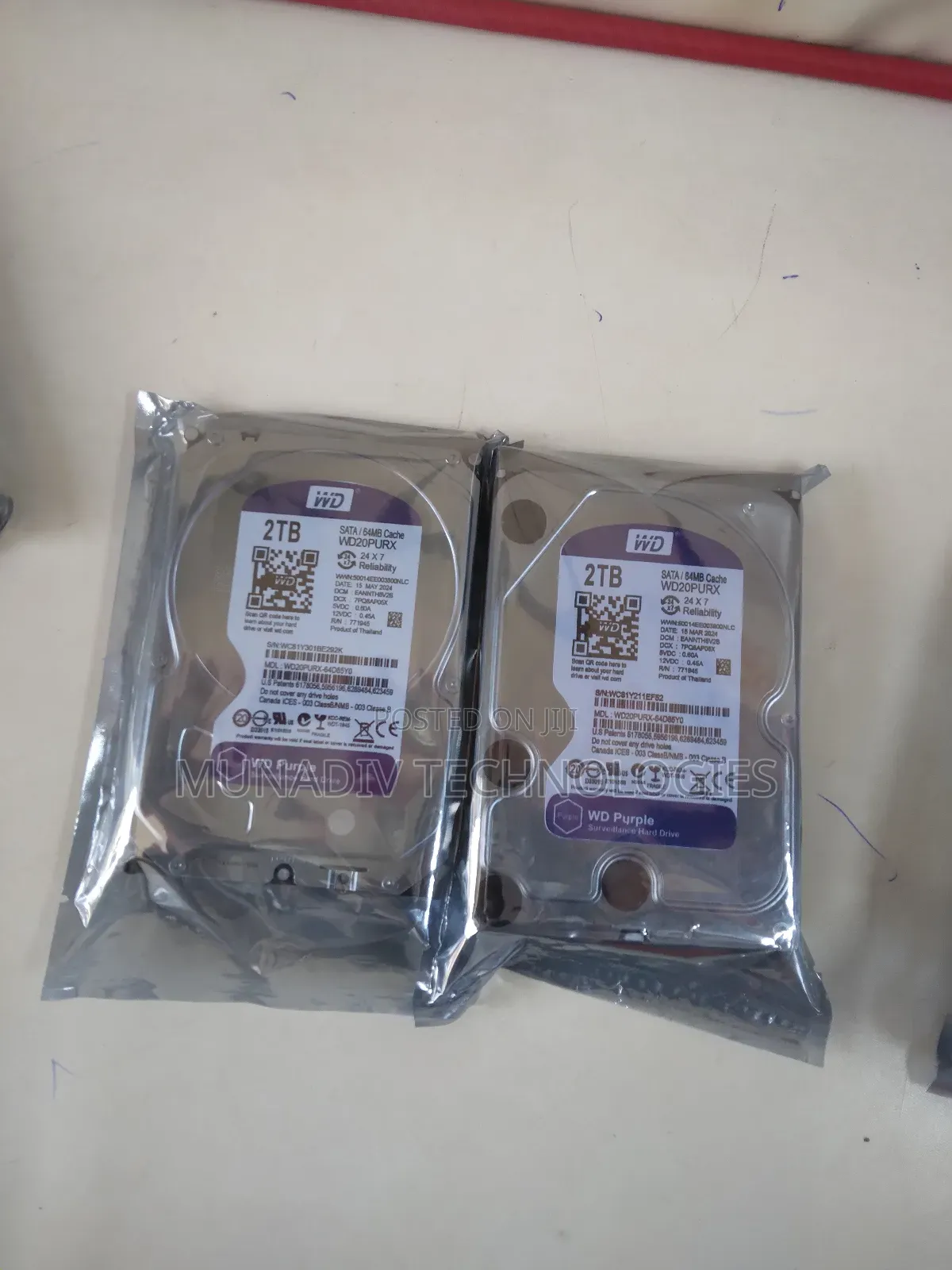 Wd Purple 2tb Surveillance Hard Drive