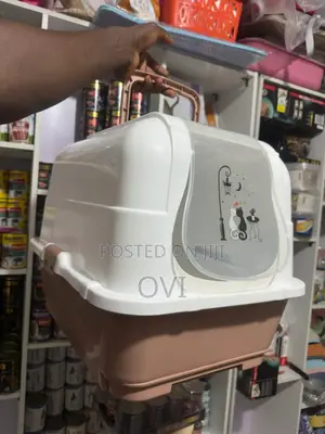 Cat Litter Box + Scooping Spoon