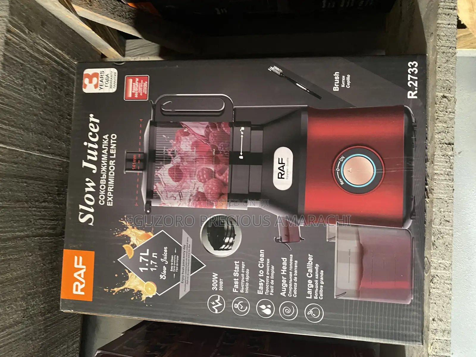 Raf Slow Juicer-300w