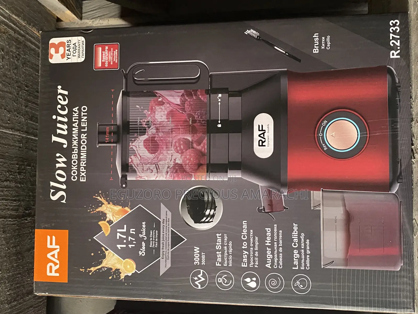 Raf Slow Juicer-300w