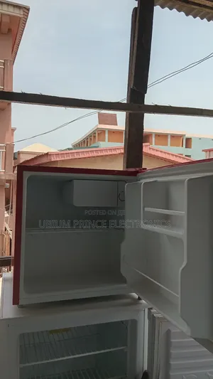 Russell Red Bedside Fridge