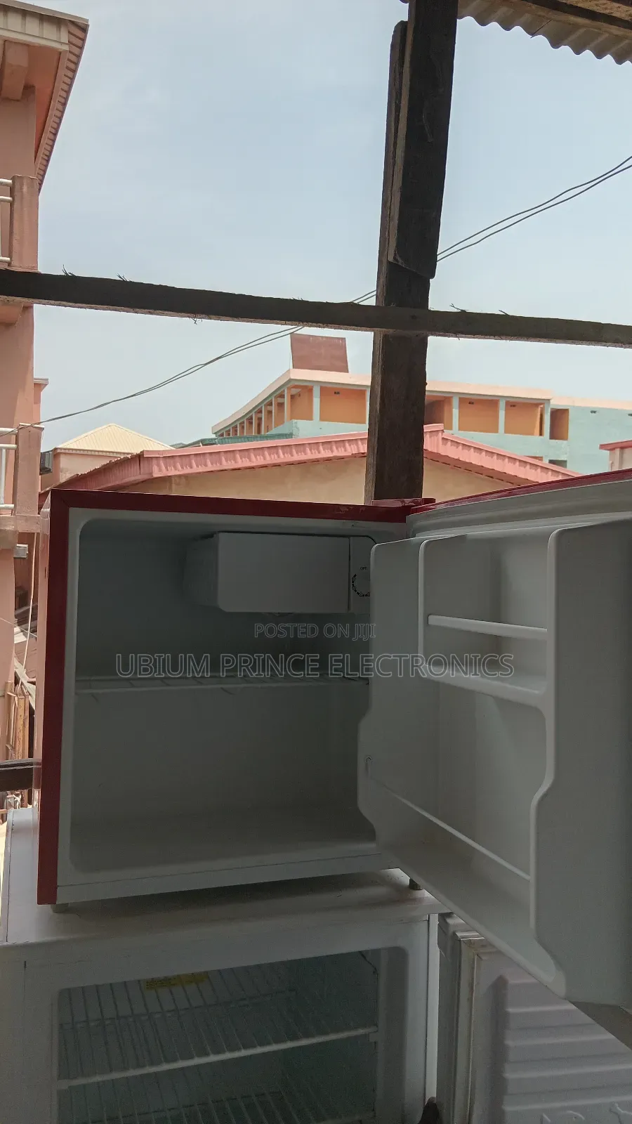 Russell Red Bedside Fridge