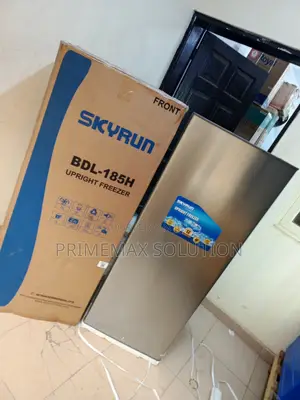 Skyrun BDL-185h Upright Freezer Deals – 185 Litres Silver Model