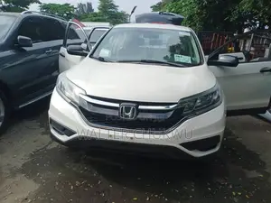Honda CR-V LX 4dr SUV (2.4L 4cyl CVT) 2015 Off white