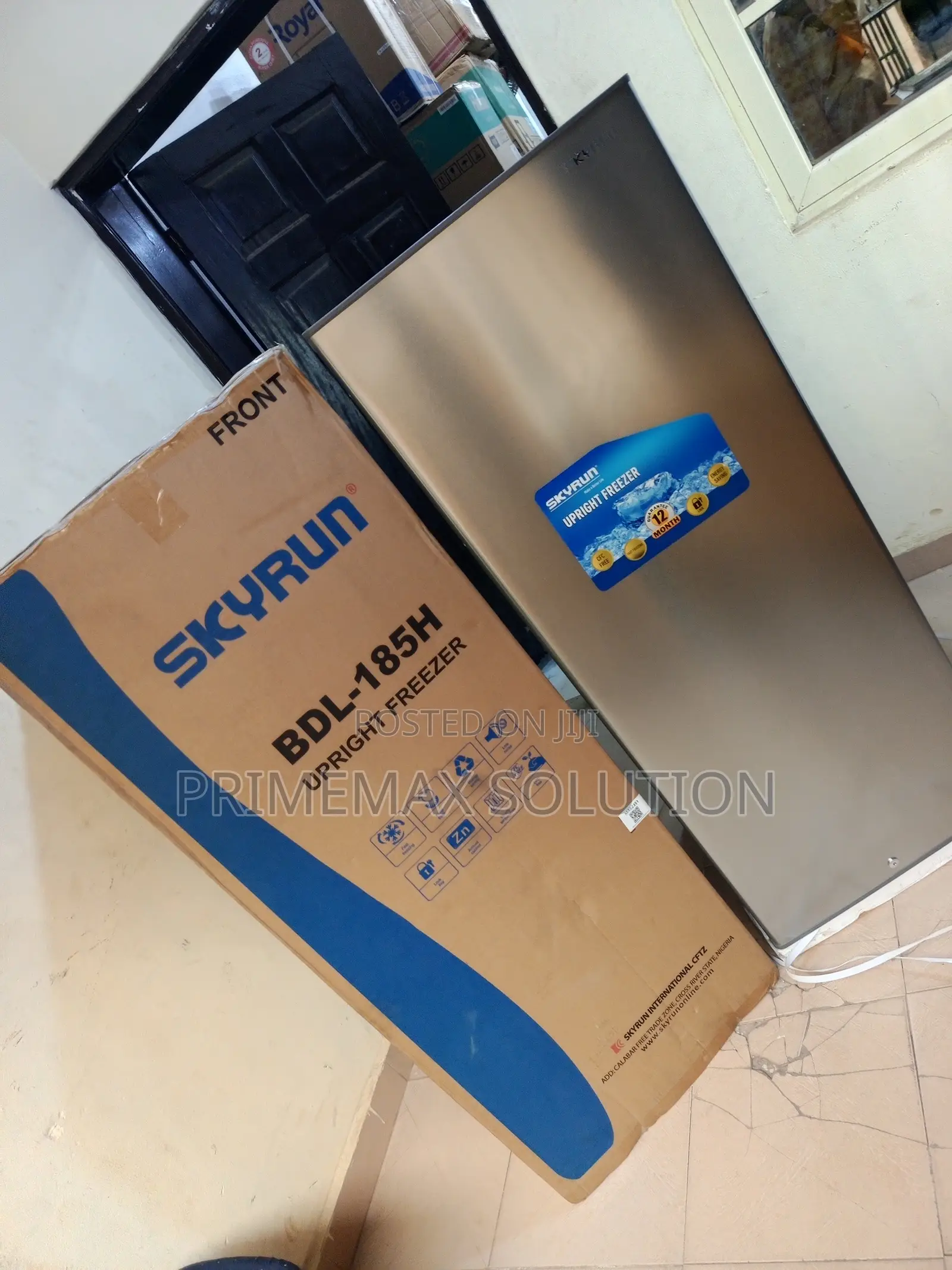 Skyrun BDL-185h Upright Freezer – Modern Design Big Freezing Power