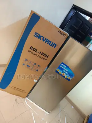 Skyrun BDL-185h Silver Upright Freezer: 185l Storage Solution