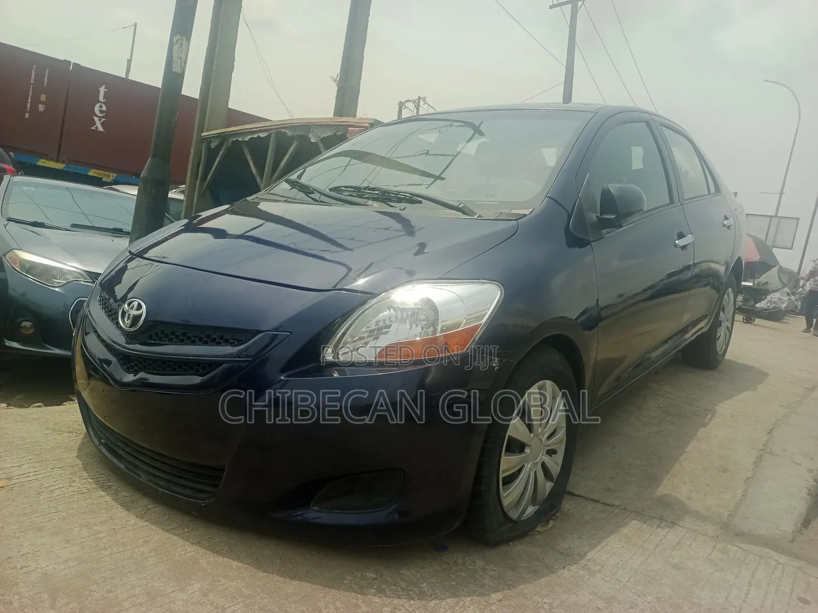 Toyota Yaris 2008 Blue