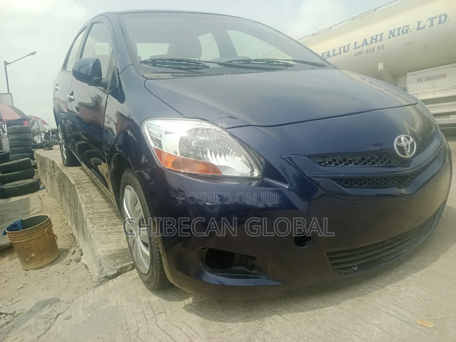 Toyota Yaris 2008 Blue