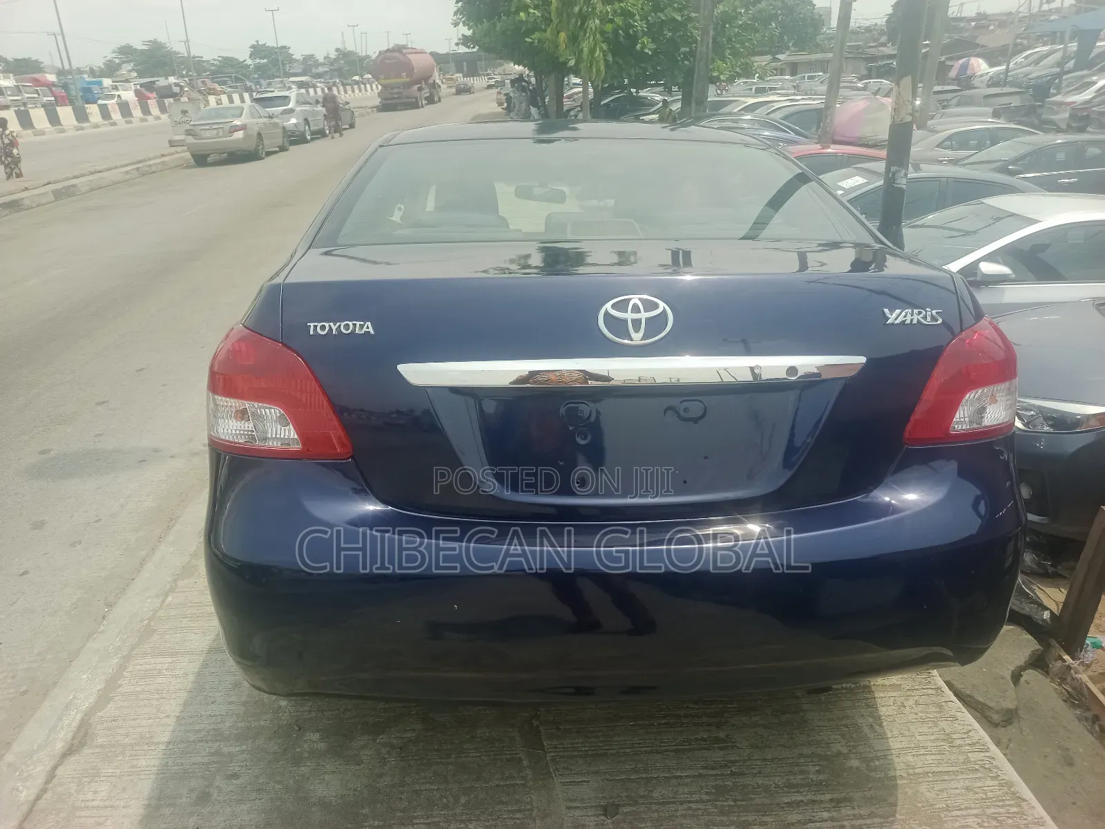 Toyota Yaris 2008 Blue