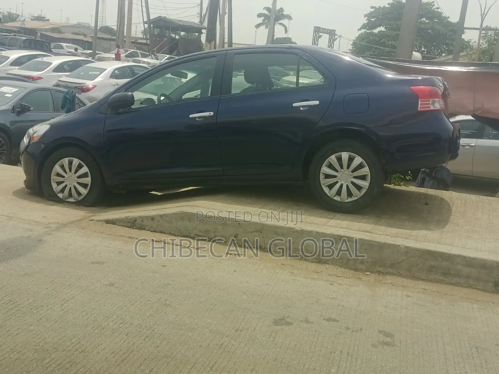 Toyota Yaris 2008 Blue