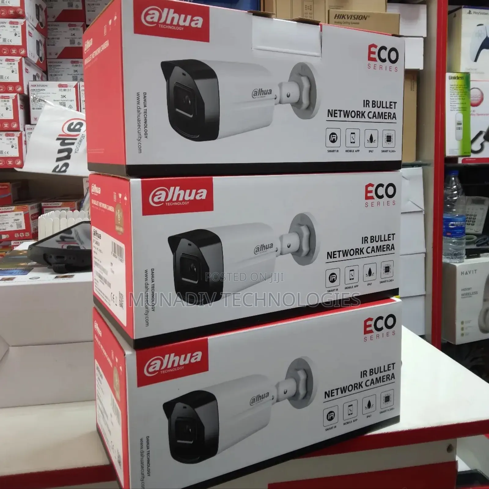 Dahua 2mp Ir Bullet Network Ip Camera