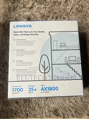 Linksys Max-Stream Dual-Band Wifi 6 Router