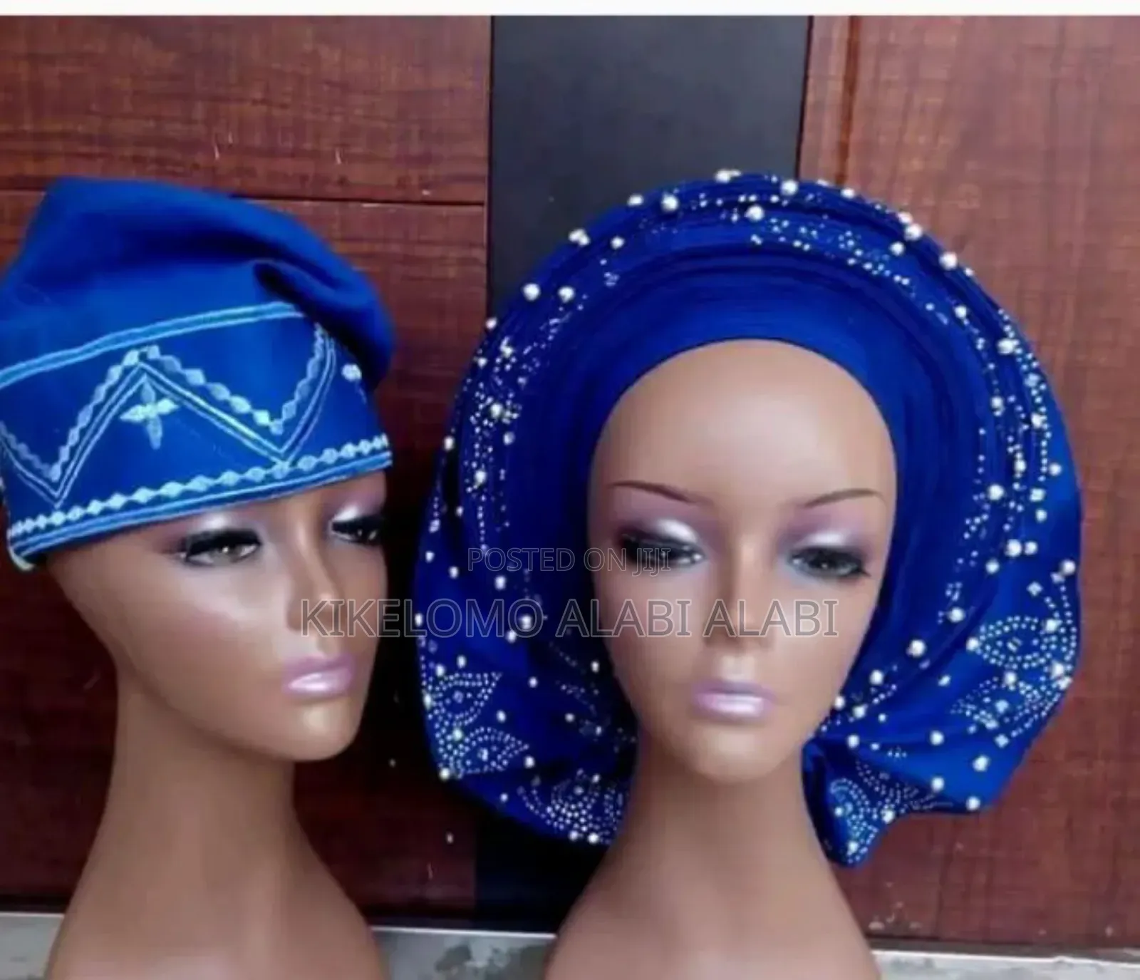 Ready to Wear Gele and Cap for Outing