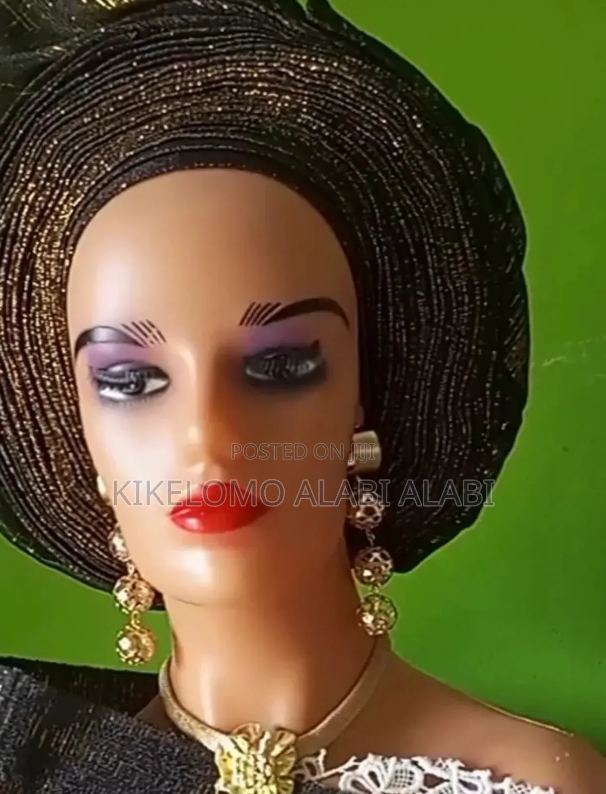 Ready to Wear Gele and Cap for Outing