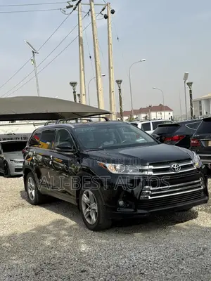 Toyota Highlander Limited V6 4x4 (3.5L 6cyl 6A) 2016 Black