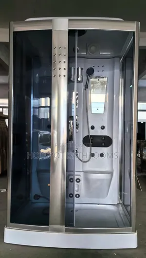 Luxury Steam Shower Cabin With Double Seaters and Massage Jets